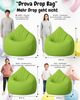 PATCH HOME Patchhome Sitzsack Tropfenform - Kiwi für In & Outdoor XXXL 480 Liter - mit Styropor Füllung in 25 versch. Farben und 3 Größen Bild 2