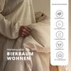 BIERBAUM Bettwäsche Elegant uni, Mako-Satin, 2 teilig, Mako-Satin, 100 % Baumwolle, Uni, pflegeleicht Bild 2