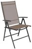 2er Garten Klappstuhl Gartenstuhl Textilen Anthrazit Schokobraun 7 Pos Bild 3
