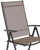 2er Garten Klappstuhl Gartenstuhl Textilen Anthrazit Schokobraun 7 Pos Bild 4