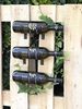 DanDiBo 6x Wandhaken Weinflaschen Flaschen Metall Schwarz 96347 Weinregal Haken DIY Wandregal Regal Bild 5