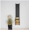 Spinder Design CUBIC FIRE Holzlager - Schwarz Bild 3