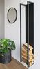 Spinder Design CUBIC FIRE Holzlager - Schwarz Bild 2