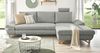 Ecksofa Skalm in grau mit Bettfunktion 284 cm Bild 2