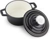 CS Koch-Systeme Topf-Set Xanten, Gusseisen (Set, 7-tlg, je 1 Fleischtopf Ø 16/26 cm, 1 Bratentopf Ø 24 cm, 1 Pfanne Ø 28 cm), Induktion Bild 3