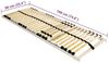 vidaXL Bett-Lattenrost Braun 90 x 190 cm Massivholz Buche 42015234 Bild 2
