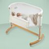BABYGO 'AMILA' Beistellbett, Creme, höhenverstellbar, mit Schaukelfunktion Bild 2