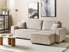 Schlafsofa ABACKA Beige Cord Linksseitig Bild 2