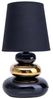 Tischlampe Wohnzimmer Tischleuchte Schlafzimmer Keramik Stoff Schwarz 3045358 Bild 3