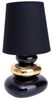 Tischlampe Wohnzimmer Tischleuchte Schlafzimmer Keramik Stoff Schwarz 3045358 Bild 5