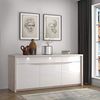 FORTE Saint Tropez Sideboard mit LED Beleuchtung, Holzwerkstoff, Beige/Braun/Weiß, 187,4 x 84,4 x 52,7 cm Bild 2