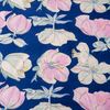 Bettwäsche Baumwolle, Traumschloss, Renforcé, 2 teilig, Blumen in rosa weiß, blauer Hintergrund Bild 4