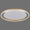 Leuchten Direkt 15392-60 RITUS LED Deckenleuchte Messing Matt rund 60cm Bild 2