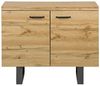 Sideboard heller Holzfarbton 2 Türen TIMBER Bild 4