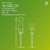 Philips Reuel Outdoor GardenLink Niedervolt-Spot, 24 V, 2700 K warmweißes Licht, 180 lm, Schwarz, Starter-Set, 3er Pack, EU-Stecker Bild 3