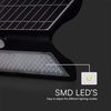 V-TAC 8279 VT-767-7-B Solar-Wandstrahler mit Bewegungsmelder LED (RGB) 8 W Just Black Bild 5