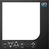 SLV 1005125 Big Quad Up und down LED Outdoor Wandaufbauleuchte weiß IP54 Bild 2