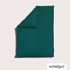 Schlafgut Woven Fade Bettwäsche|Bettbezug einzeln 155x220 cm| petrol-deep-green-deep Bild 2