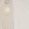 Qazqa Pendelleuchte Rob, ohne Leuchtmittel, E27, Weiß, Orientalisch, Textil, 1-flammig Bild 5
