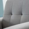 Julian Bowen Monza Sofa, Zweisitzer, grau Bild 5