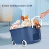 Creliv Spielzeugtruhe Spielzeugboxen Set 3er – stapelbare Kisten mit Deckel für Kinder Bild 4