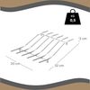 DESIGN DELIGHTS Topfuntersetzer METALL TOPFUNTERSETZER "STRIPE", 32,5 cm, Eisen, Abstellrost Bild 2