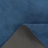 Paco Home Waschbarer Teppich Wohnzimmer Schlafzimmer Kurzflor rutschfest Flauschig Weich Moderne Einfarbige Muster, Grösse:160 cm Rund, Farbe:Navy-Blau Bild 4