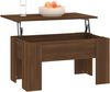 vidaXL Couchtisch Braun Eichen-Optik 79 x 49 x 41 cm Holzwerkstoff [819283] Bild 5