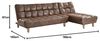 Vente-unique - ESTEBAN Sofa StoffStoff Braun - B 165 cm97 cm x H 87 cm x L 84 cm182 cm Bild 2