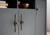 Sideboard Ribera in grau und Eiche Wotan Landhaus 200 cm Bild 3