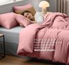 Utopia Bedding Bettwäsche 200x200 Set - Mikrofaser Bettbezug 200x200 cm + 2 Kissenbezüge 50x75 cm - Rosa Bild 3