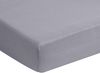 Träumeland Spannbetttuch Tencel dunkelgrau 60 x 120 cm + 70 x 140 cm Bild 1