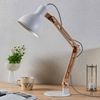 Lindby Schreibtischlampe Shivanja, Holz IP20, 1 x 15 W LED Bild 2