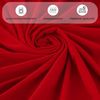 Buymax Spannbettlaken 80x200 cm Doppelpack 100% Baumwolle Spannbetttuch Bettlaken Jersey, Matratzenhöhe bis 25 cm, Farbe Rot Bild 5