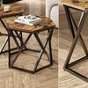 Couchtisch-Set Fyrk Eiche rustikal 57 x 57 cm 2er-Set Vicco Bild 5