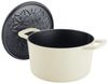 Fissler Bratentopf Fissler Emaillierter Gusseisen Bräter 24cm Elfenbeinweiß, Gusseisen Bild 5