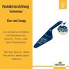 Birkmann Tortenheber Colour Splash, Kuchenheber, Backzubehör, mit Spruch, Kunststoff, blau, 26 cm, 429772 Bild 3
