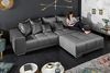 riess-ambiente Big-Sofa ELEGANCIA 285cm silbergrau, Einzelartikel 1 Teile, XXL Couch · Samt · mit Federkern · inkl. Kissen · Design Bild 2