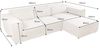 riess-ambiente Ecksofa BOSSA NOVA 265cm antik taupe, Einzelartikel 1 Teile, Wohnzimmer · Microfaser · L-Form · inkl. Kissen · Modern Design Bild 3