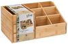 5five Organizer aus Bambus für Kosmetik 3 Schubladen Bild 2