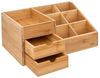 5five Organizer aus Bambus für Kosmetik 3 Schubladen Bild 3