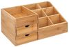 5five Organizer aus Bambus für Kosmetik 3 Schubladen Bild 1