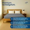 AM Qualitätsmatratzen Spannbettlaken Baumwolle in anthrazit, Bettlaken für Boxspringbetten, Made in Germany, Baumwolle, Gummizug: rundum, (1 Stück), 90x200x40 Bild 2