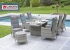 LC Garden LC Garden Positionsstuhl Verstellsessel Roma Dining grau Bild 2