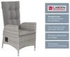 LC Garden LC Garden Positionsstuhl Verstellsessel Roma Dining grau Bild 5