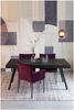 Design Esstisch SURI BLACK 180 x 90 cm Platte recycled Teak Bild 2