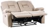 2-Sitzer Sofa beige manuell verstellbar BERGEN Bild 4