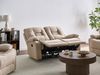 2-Sitzer Sofa beige manuell verstellbar BERGEN Bild 2