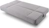 MOEBLO Schlafsofa CYPRUS NEW, Cord Sofa Beige Kippsofa Klappsofa Clic-Clack Couch für Wohnzimmer Federkern Sofagarnitur Polstersofa Cordstoff, mit Relaxfunktion Bild 5