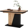 Esstisch Fenaro Schwarz/Eiche 120 x 80 cm ausziehbar Vicco Bild 5